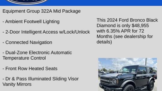 2024 Ford Bronco black diamond