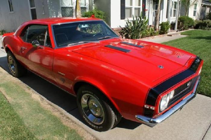 beautiful 67 camaro ss in san diego, ca