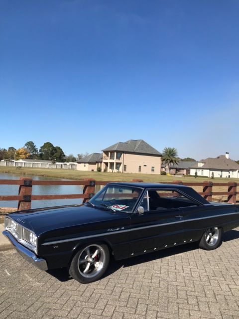 1966 dodge coronet 440 six pack engine black all new