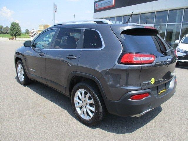 used 2015 jeep cherokee 4wd limited huntington, wv 25701 for sale in huntington, west virginia