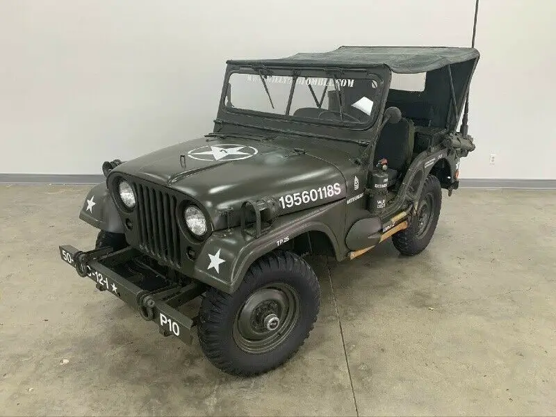 1965 willys m38a1 12011 miles green suv in-line 4 cylinder manual