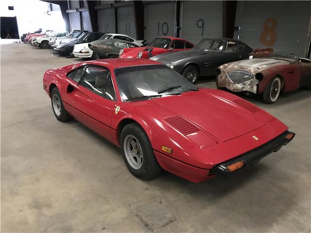 1980 ferrari 308 gtb 65070 miles manual