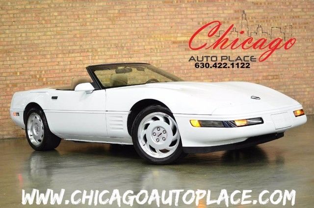 1992 chevrolet corvette low miles very clean leather bose audio 300hp v8 44,739