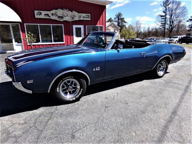 1969 oldsmobile cutlass 442 h/o convertible restored mint! l@@k!!!