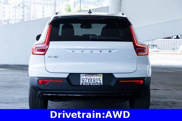 2022 volvo xc40 recharge pure electric p8 twin plus