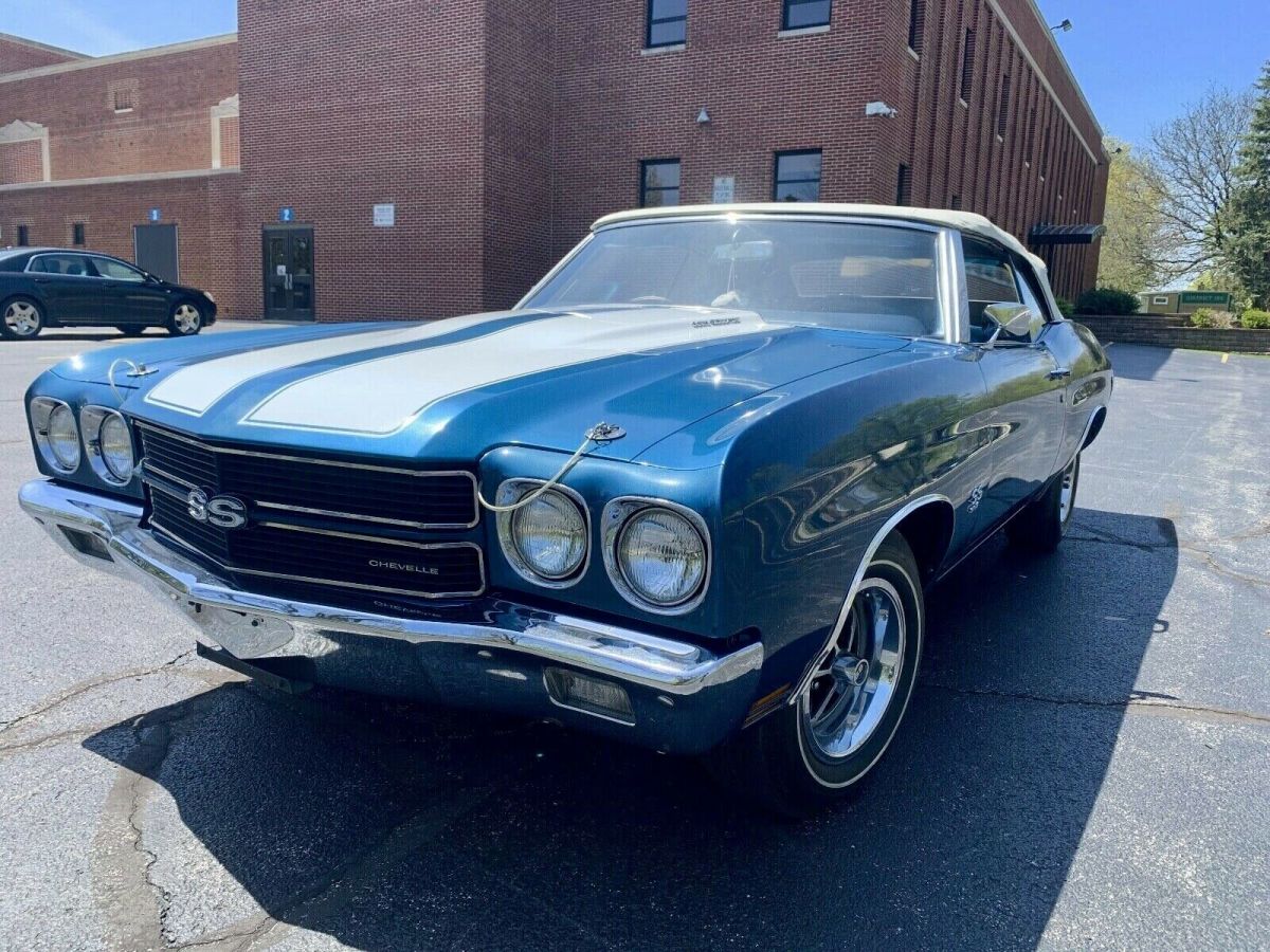 1970 chevelle ss 396 convertible survivor holy grail full docs! #'s matching!