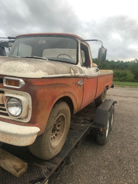 1966 ford f-250 slick 60 one owner ~look~ 65 64 63 62 f250 tulsa 60s