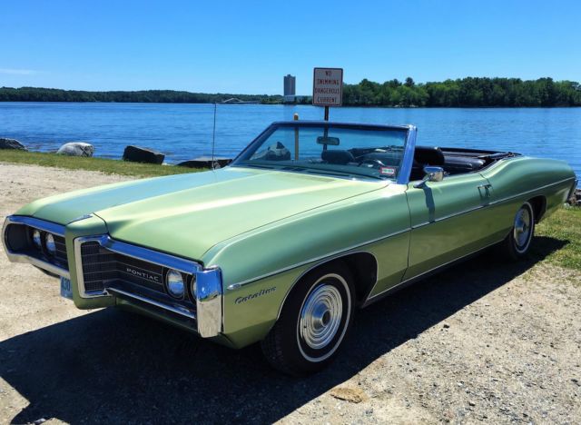 1969 pontiac catalina convertible 400 very clean, new top, ready to cruise!