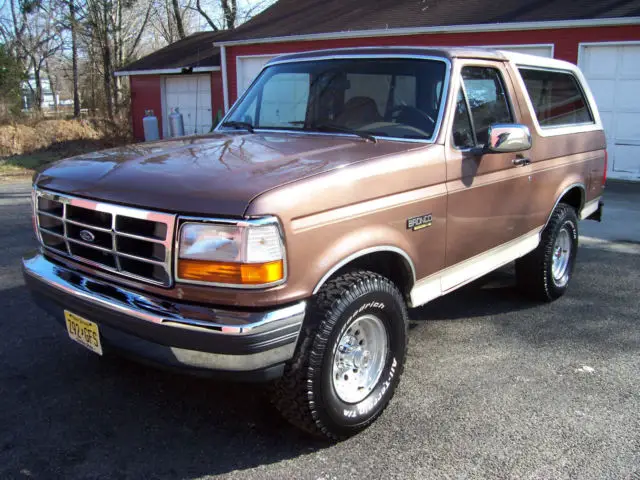 1992 ford bronco eddie bauer sport utility 2-door 5.8l