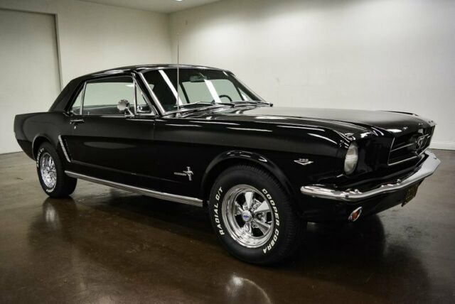 1965 ford mustang 70071 miles black coupe 289 v8 3 speed manual