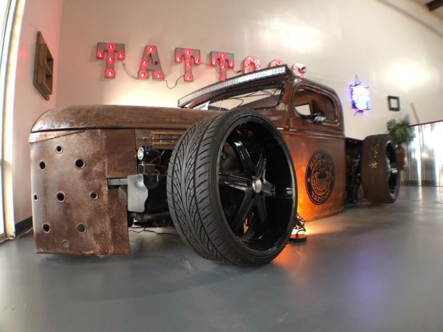 1941 chevy pickup truck rat rod bagged no reserve