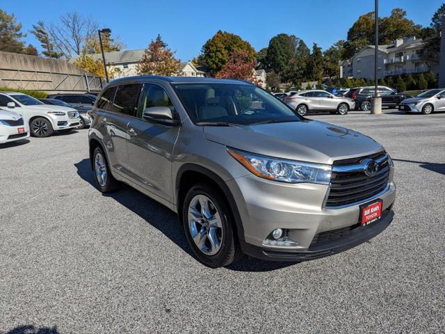 2016 toyota highlander limited