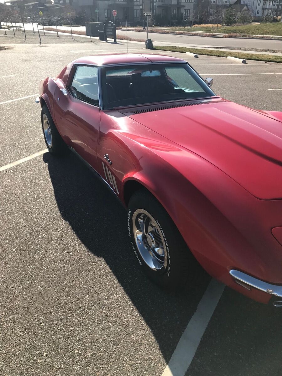 1969 chevrolet corvette coupe 2d matching numbers