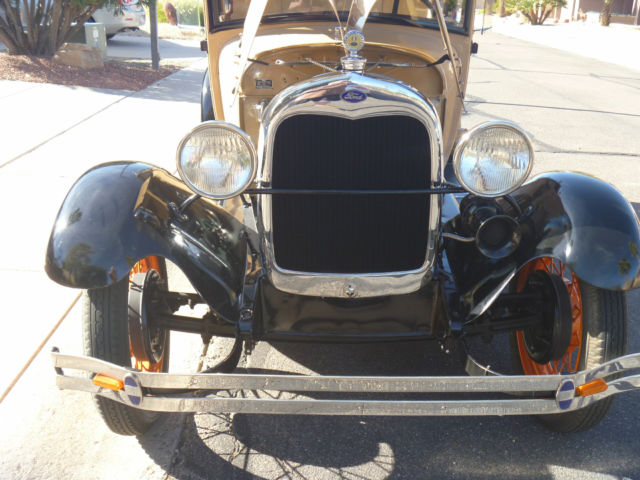 1929 ford model a, standard coupe w/rumble seat