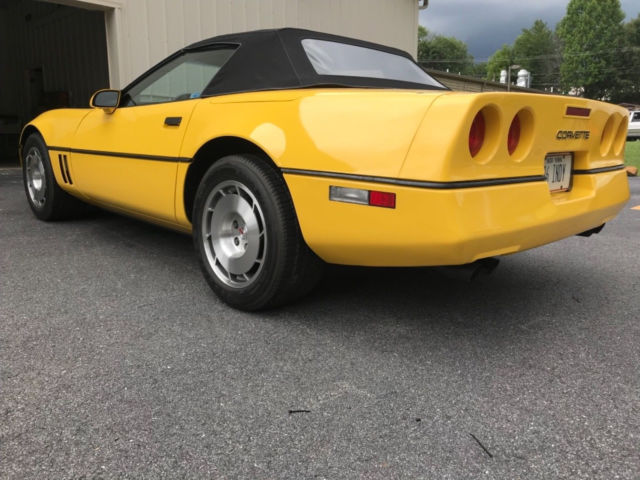 1986 corvette convertible pace car **8k original miles**