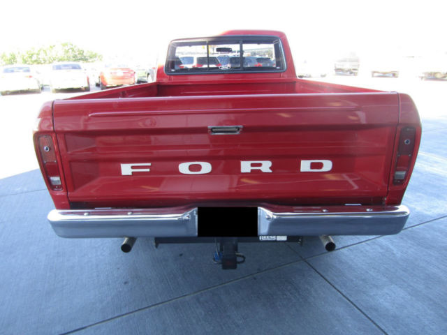 1973 ford f-100 regular cab long bed 360ci v8 automatic dual exhaust low miles 2