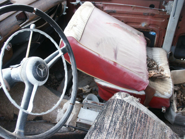 1958 mercedes benz 220 sedan parts car. mb 220, benz 220 sedan