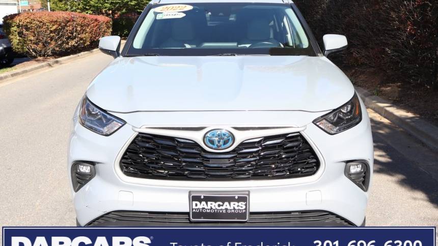 2022 toyota highlander hybrid bronze edition