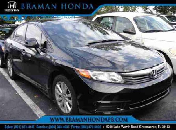 2012 honda civic sdn ex-l in greenacres, fl
