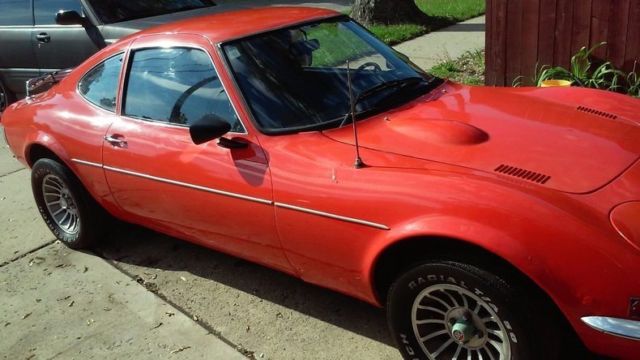 1971 opel gt vintage low mmiles
