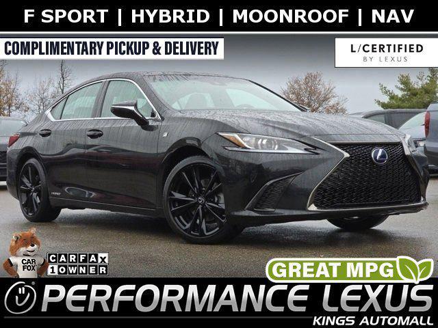 2022 lexus es 300h f sport