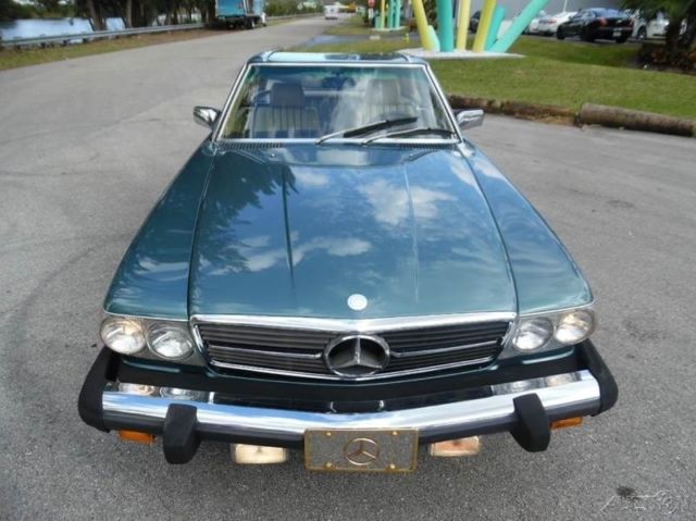 1983 mercedes benz 380sl 3.8l v8 hard top convertible classic car clean looking