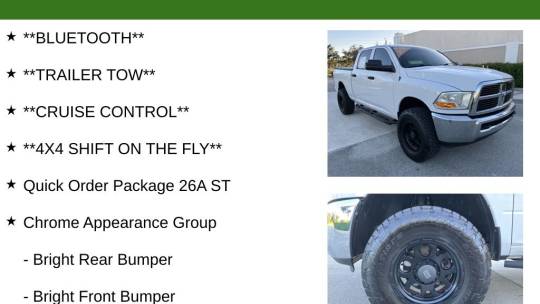 2012 RAM 2500