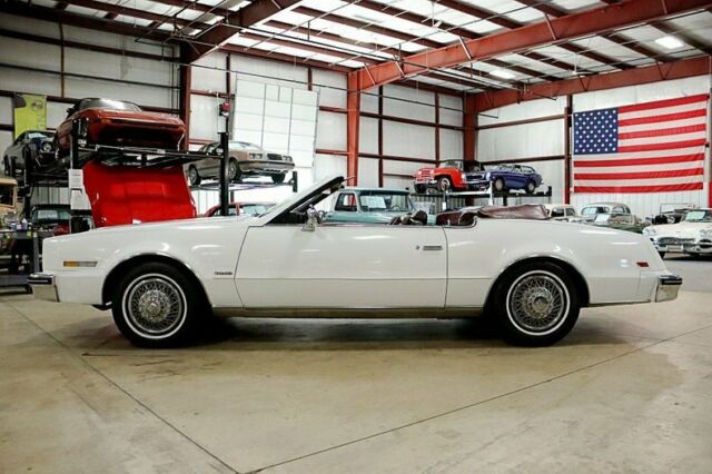 1983 oldsmobile toronado brougham 9878 miles white convertible 5.0l v8 automatic
