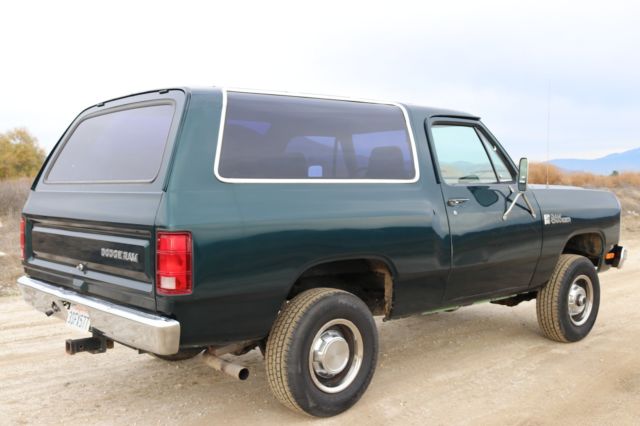 1985 dodge ram charger 4x4