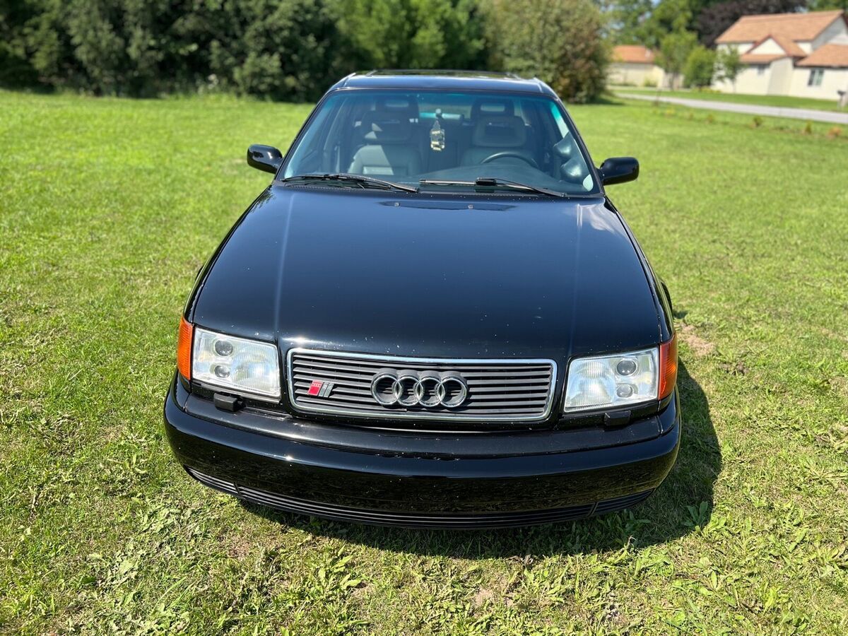 1992 audi s4 sedan black 2.7 quattro