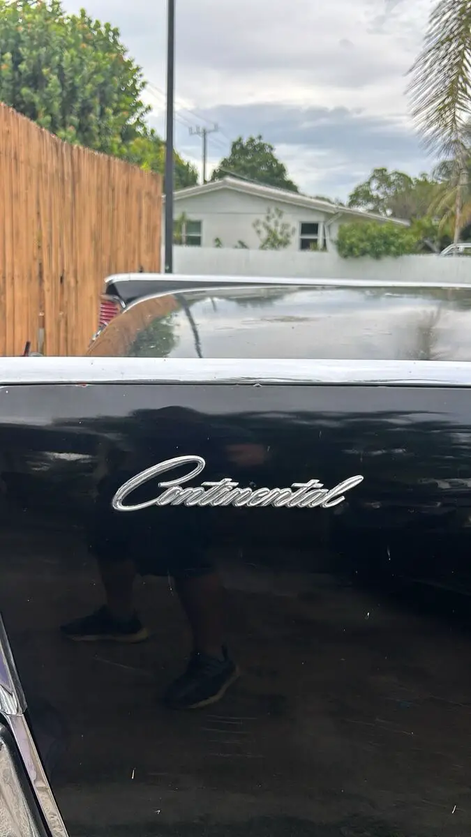 1965 lincoln continental sedan black