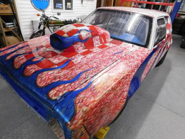 amc gremlin - drag car - roller - set up for sbc/bbc