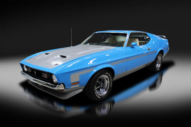 1971 ford mustang boss 351. not camaro, chevelle, corvette, cuda, nova, hot rod