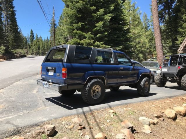 1986 blue toyota 4runner automatic trubo