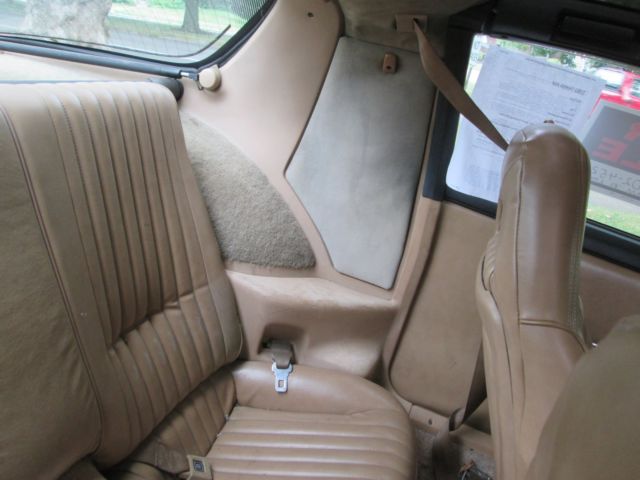 antique car 1982 pontiac trans am t top