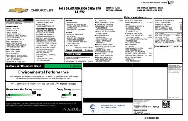2023 chevrolet silverado 2500 lt