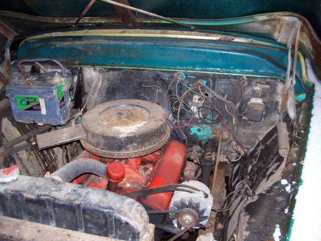 1959 chevrolet apache fleetside with bbw factory v/8 easy project truck