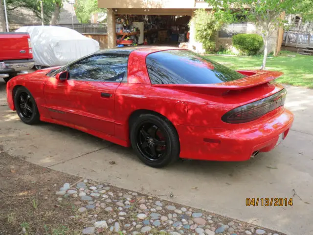 94 pontiac trans am formula firebird 6-speed red