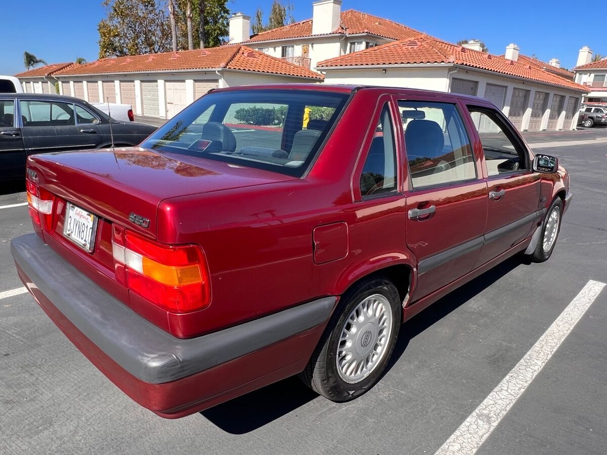 1994 volvo 850 sedan red fwd automatic