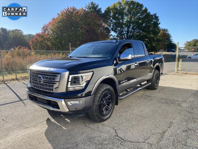 2021 nissan titan platinum reserve