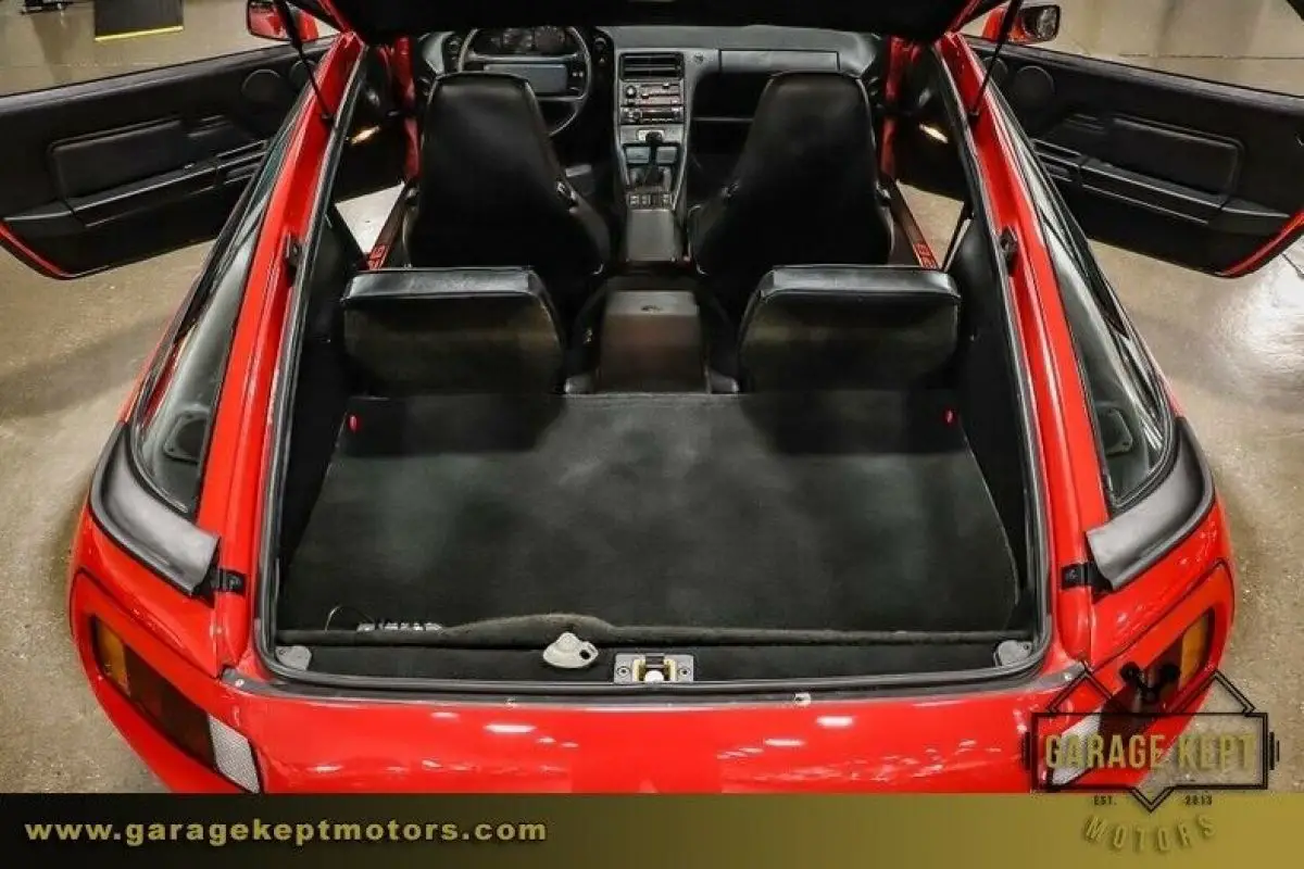 1985 porsche 928s guards red coupe 5.0l v8 68477 miles