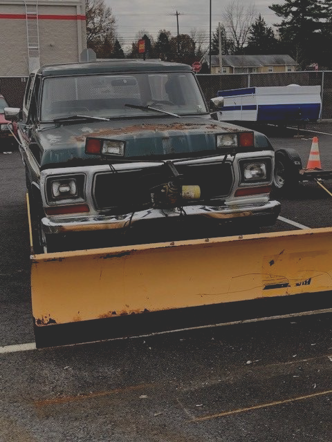 1978 ford bronco ranger xlt snowplow 4x4 snow plow no reserve auction