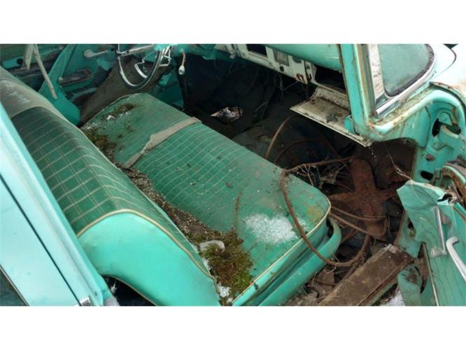 1956 mercury woody wagon in parkers prairie, minnesota