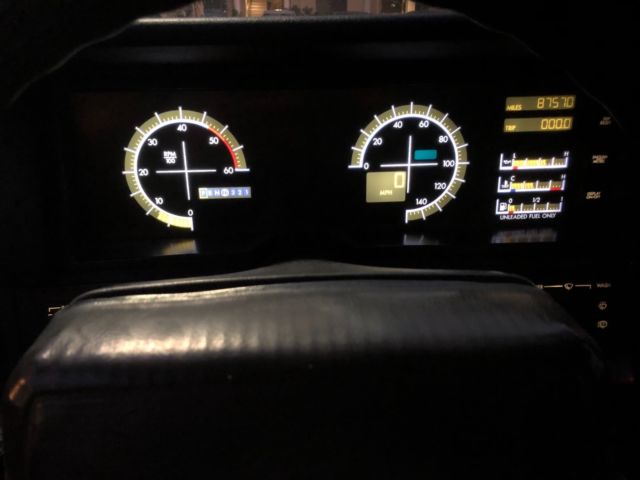 estate rust free cadillac allante. low miles
