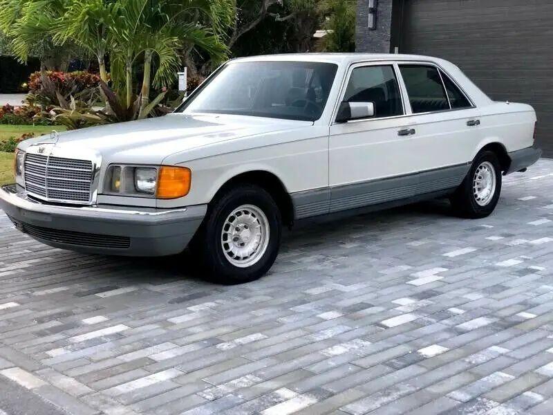 1981 mercedes-benz 300 sd 80,500 miles white diesel 2 owner older local guy