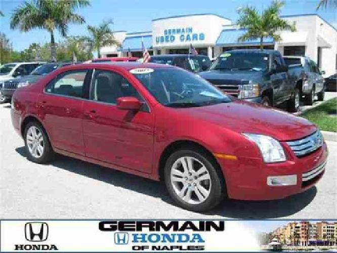 used 2009 ford fusion sel sedan, 35,877 miles in naples, fl