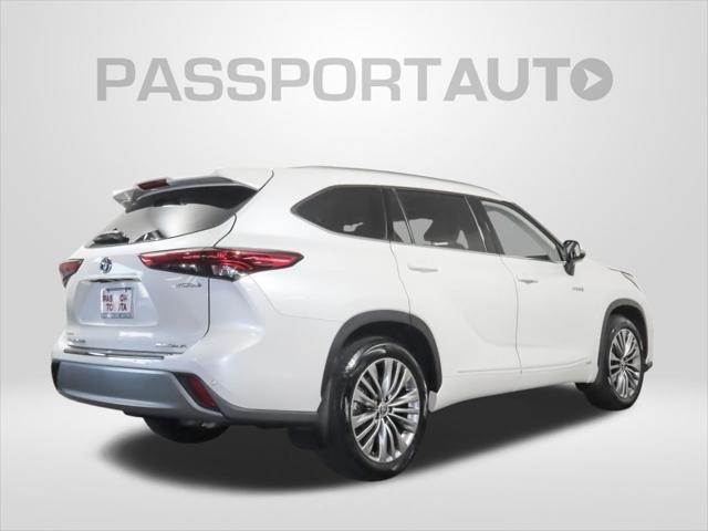 2021 toyota highlander hybrid platinum