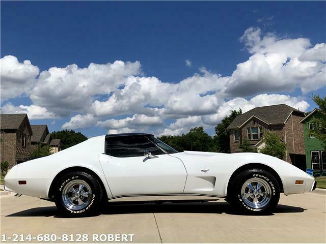 1977 chevrolet corvette 10,325 miles white coupe v8 5.7l automatic
