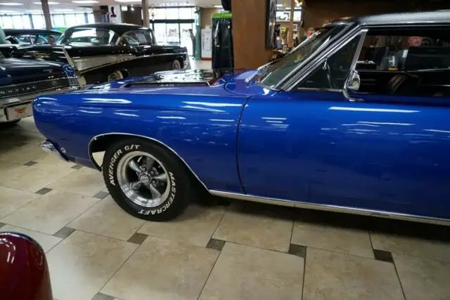 1968 plymouth gtx 9999 miles metallic blue 440c.i. 4-speed manual