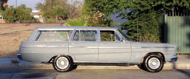 caliornia original, 1965 ford fairlane 500 wagon, 289 c.i., rust free,no reserve
